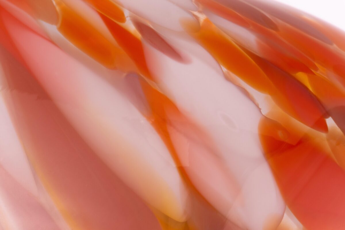 Orange glass